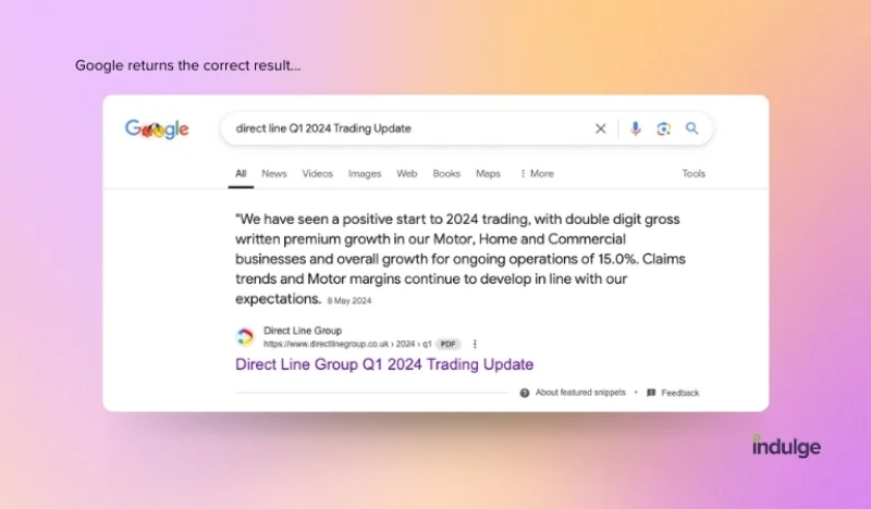 Direct Line Search Example