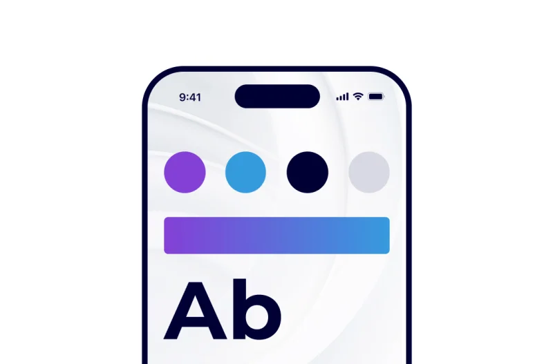 Image showing brand compliance within a private wealth banking app