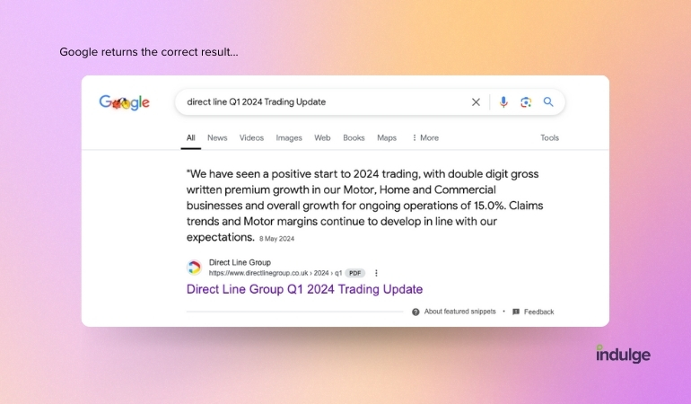 Direct Line Search Example
