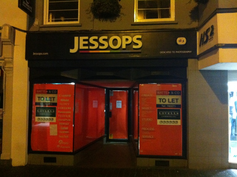 Jessops store front
