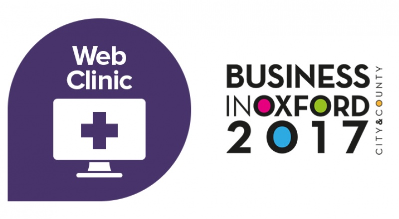 Business in Oxford 2017 logo next to Indulge web clinic logo