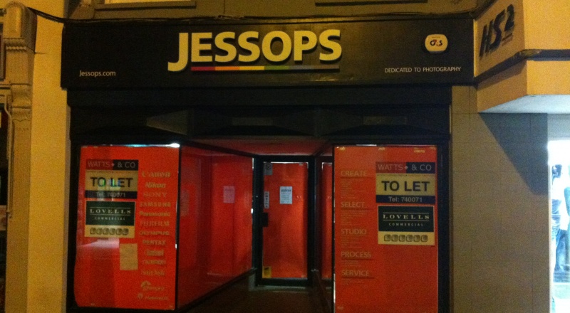Jessops store front